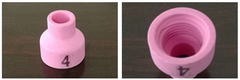 High temperature resistant 53n23 alumina ceramic nozzle