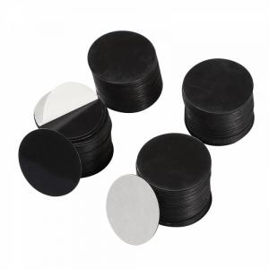 China Magnet Removable Ferrous Nano Gel Pads Round Shape DIY Self Adhesive on sale