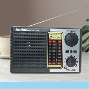 Rechargeable Usb Home Solar Portable Radio With Speaker LED Light Solar Panel