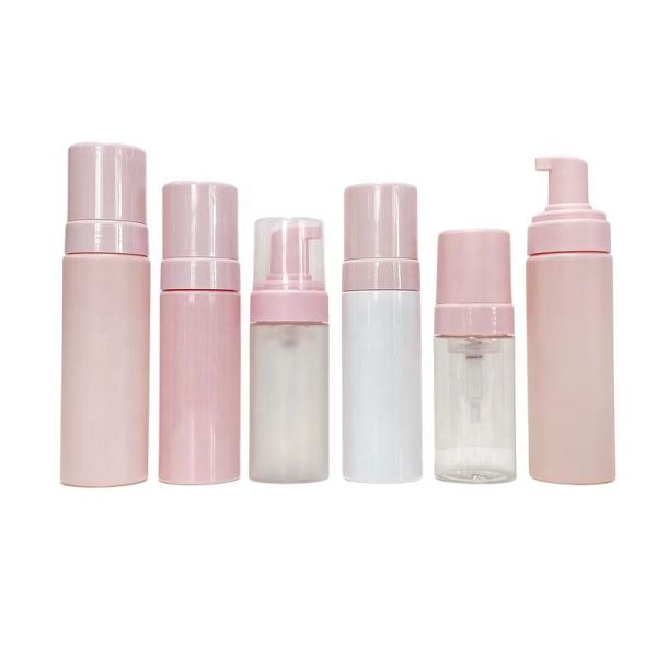 Pink 50ml 100ml 8oz Foaming Soap Pump Bottle OEM ODM Availalble