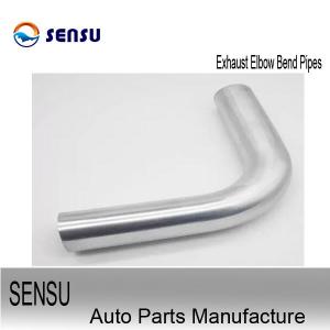 China Silver SS201 Stainless Steel Exhaust Bends 2.5 Inch Mandrel Bends Variety radius on sale