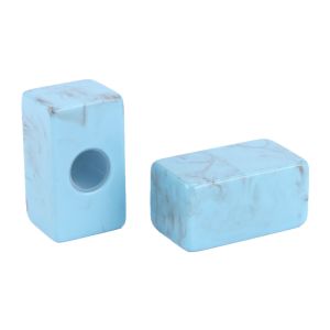 China Blue Luxury Marble Perfume Bottle Cap 70g Custom Logo on sale