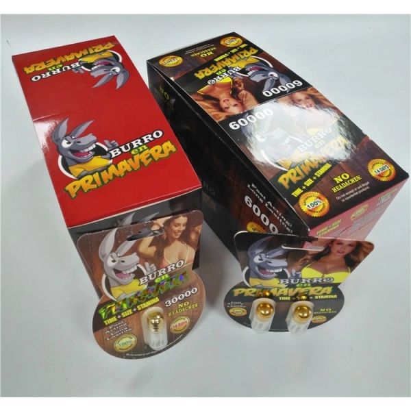 Panther / Rhino 13 Pills Paper Box Packaging , Blister 3D Paper Cards Sexual Pills Boxes