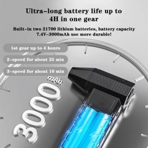 Tourmaline Technology Negative Ion Cordless Hair Dryer With LCD Display And