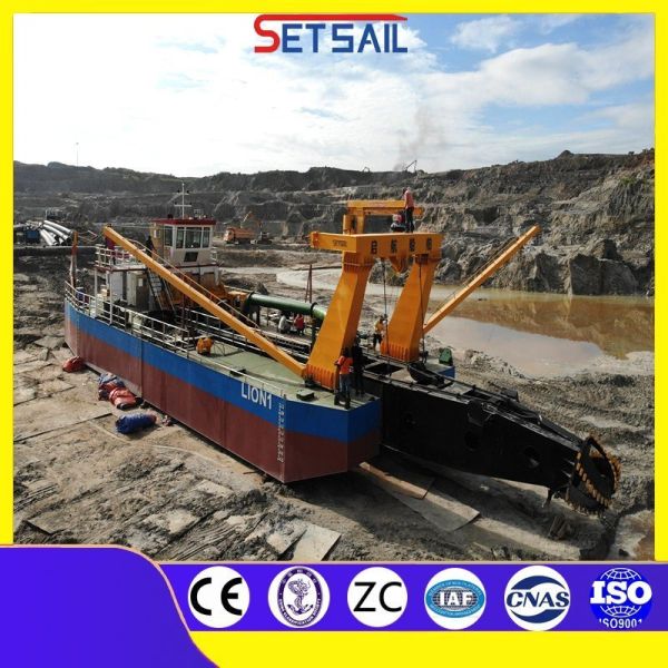 Hydraulic Winch QHTSD-116 River Sand Dredging Suction Dredger for Dredging Operations