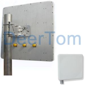 2.4GHz MIMO Flat Panel WIFI Antenna 15dBi*3 with 3 Connectors WIFI Directional