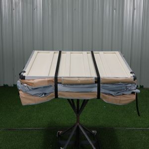 Canvas PU Layer Truck Hard Shell Fold Out Roof Top Tent