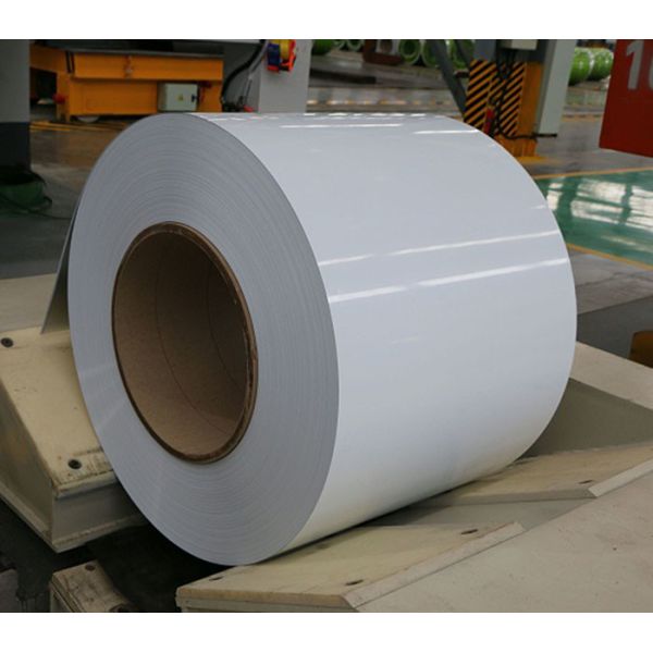 RAL9003/RAL9003 AZ120 PPGL PPAL CS-B Corrugated Roof Panel Tiles Colour Sheet Coil Pre Painted Aluzinc Steel