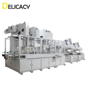 Cheap Fully Automatic 30cpm Tin Can Manufacturing Machine For Trapezoidal Large Can for sale