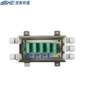 SOHE Stainless Steel Junction Box for Weighing Scale 5-Hole Design Eligibility