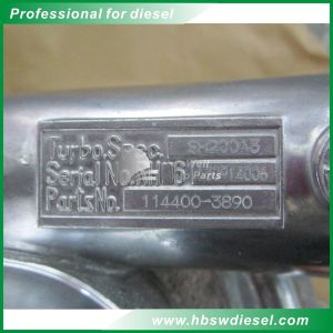 RHC6 114400-3320 / 114400-3890 / VA570019 Turbo with 6BG1T engine for Hitachi
