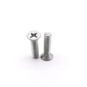 China Mild Steel Phillips Flat Head Stainless Steel Machine Screws Dacromet on sale