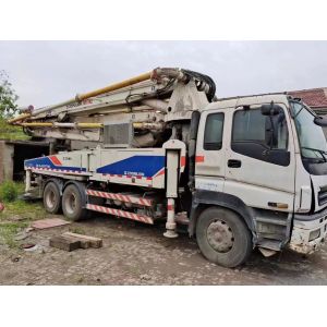 Cylinder Type Structure 2012 Zoomlion 38m Concrete Boom Pump for Construction