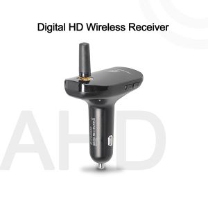 1080P IP69K Wireless Mirror Dash Cam Backup Car Charger Receiver