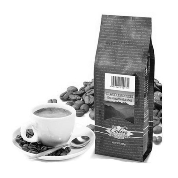 Mylar Plastic Pouches Packaging , Zipper Top Bean Packaging Pouch