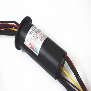 Cheap 70mm 150rpm Multi Channel IP54 Ethernet Slip Ring for sale