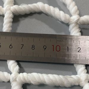 Popular plastic white fireproof construction safety net in USA market