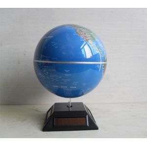 Cheap Natural and smooth rotation ABS Solar Powered Globe work under low light for sale