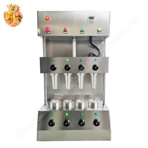 Pizza Cone Machine Ice Cream Cone Making Machine Automatic Pizza Cone Making