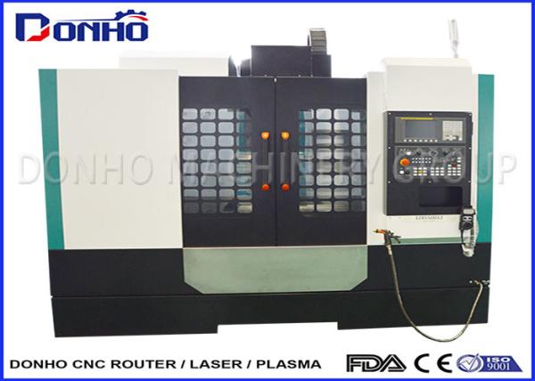 Auto Tool Changer CNC Milling Machine , 3 Axis Machine For Light Alloy