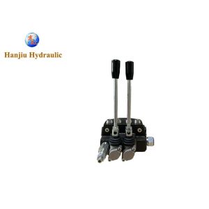 Cheap Front Loader Hydraulic Monoblock Directional Control Valve Hsdm45 45 Liters 2 Spools G1/2 Port Threads for sale