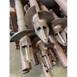 Foundation Repair Solutions Hot-DIP Galvanized Helical Piers Anchor