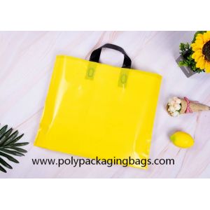 Biodegradable 0.13mm Poly Plastic Loop Handle Bags