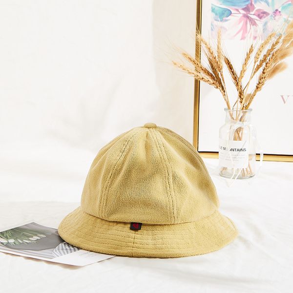 Quality Female Furry Angora Rabbit Fur Bucket Hats Leopard Pattern wholesale