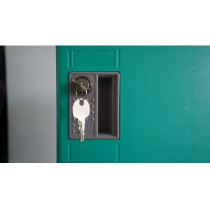 China Beige Door ABS Plastic Lockers 4 Tier Master Combination Padlock For School on sale