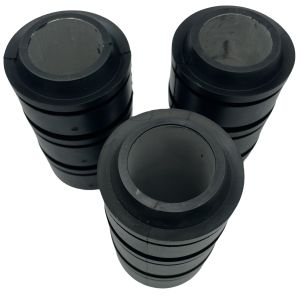 TA 3 1 / 2 Aluminum Or Steel Bushing Durable Oilfield Rubber Swab Cups For