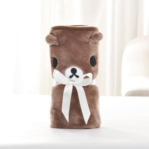 Light 30x40 Fleece Stroller Blanket Cozy Breathable Soft Plush Throw Blanket