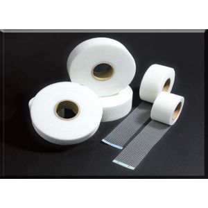 Self Adhesive Fiberglass Mesh Tape , Thin Wire Mesh For Joint Reinforcement