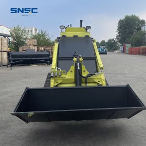 Video Technical Support Mini Skid Loader with EPA Pekins Engine and 0.2cbm