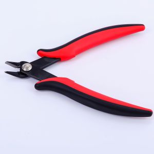 Fore Edge 65mn Electronics Pliers Red Black Curved Nose Pliers