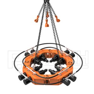 60pcs/8h Hydraulic Pile Breaker