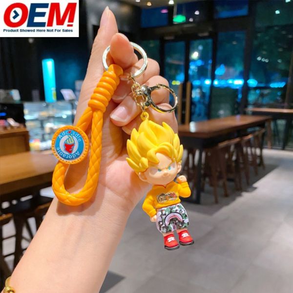 Custom High Quality Safety Key Chain Doll Hanging Jewelry Numerous Categories