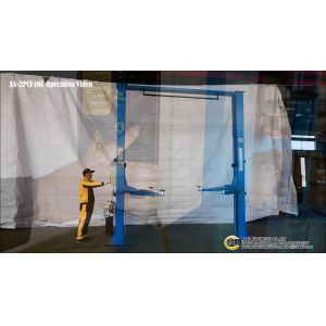 China electrical released over head gantry type 2 post car lift on sale