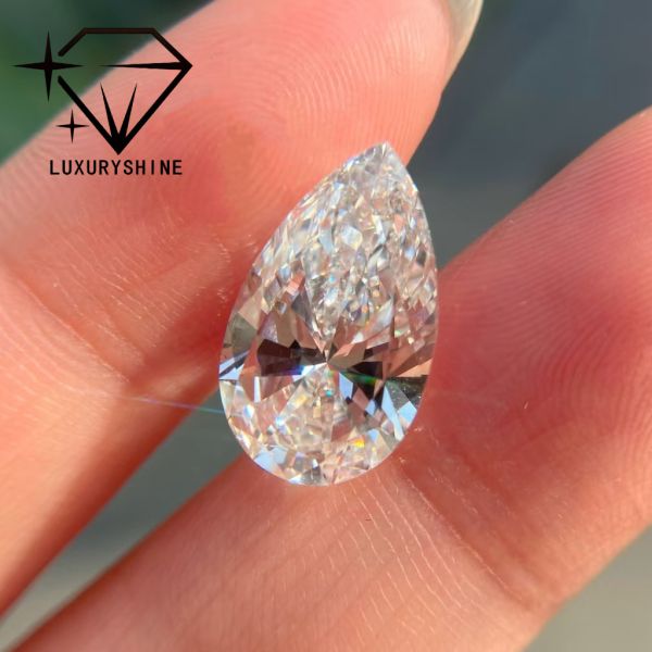 Lab Grown Pear Diamond VVS-VS Clarity D-F Color IGI Certified