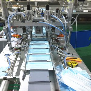 Full Automatic Face Mask Production Line With 1 To 2 Style