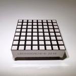 Pure Green 8x8 Square Dot Matrix LED Display Row Anode For Elevator Position