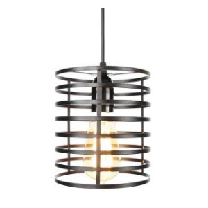 Input AC220-240V Led Hang Light Black Wire SMD2835 E27 Base Hotel Coffee Shop