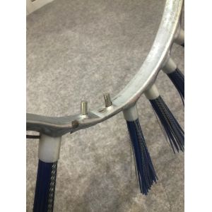 16 Tufts PP Filament Snow Sweeper Brush For Cleaning Airport/Sanitation/Factory