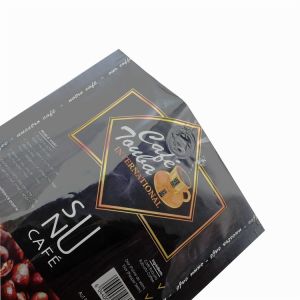 Custom Printing 500g standup foil lined coffee bag packaging