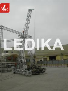 China ISO Line Array Speaker Hanging Truss System 8 Meter Height 1.1 Ton Max Loading on sale