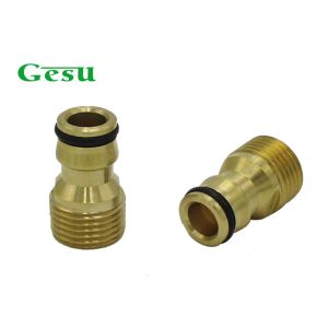Cheap Quick Garden Brass Outside Tap Connector 1/2 Inch BSP Thread For Home for sale
