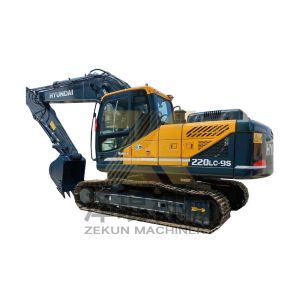 China 2019 Hyundai R220LC-9S Crawler Excavator 22 Ton Capacity In Shanghai on sale