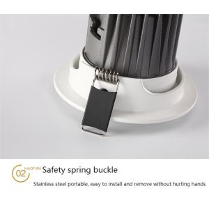 DALI Dimmable Led Ceiling Spot Lights 12W 24deg Ra90