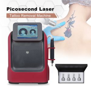 Portable Pico Second Laser Tatoo Remover Picosecond Q Switch Nd Yag Pico Tattoo Removal Machine