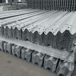Traffic Road Customized Three Waves Beam Guardrail Highway Safety AASHTO M180