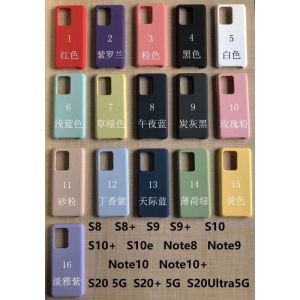 Anti Fouling Mobile Phone Silicone Cases Shockproof Shell With Microfiber
